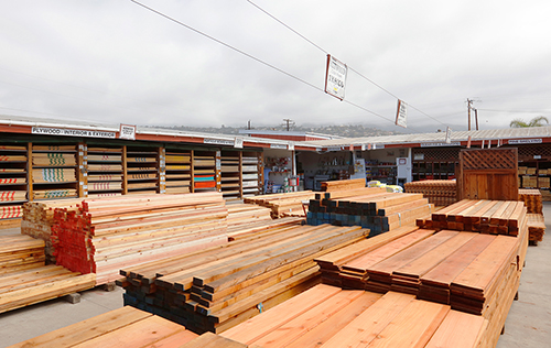 lumber yard